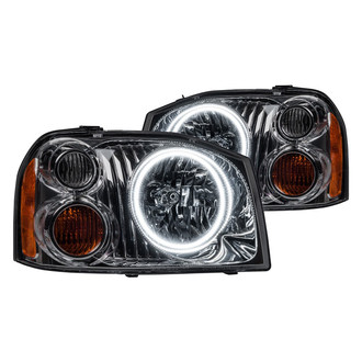 Oracle Lighting® - Chrome Crystal Headlights with White SMD LED Halos Preinstalled