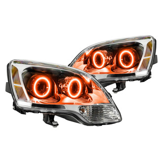 Oracle Lighting® - Crystal Headlights with Amber SMD LED Halos Preinstalled
