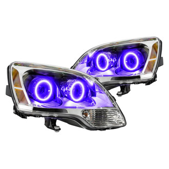 Oracle Lighting® - Crystal Headlights with UV/Purple SMD LED Halos Preinstalled