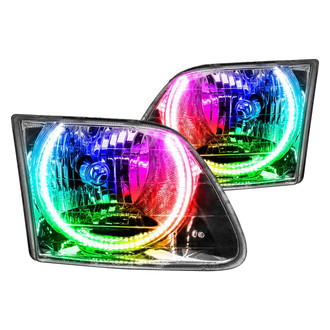 Oracle Lighting® - Crystal Headlights with ColorSHIFT 2.0 SMD LED Halos Preinstalled