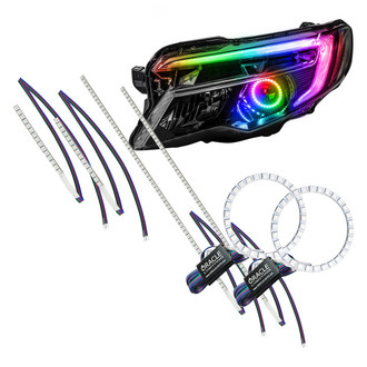 Oracle Lighting® - SMD ColorSHIFT Simple Halo Kit with DRL for Headlights
