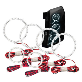 Oracle Lighting® - SMD 6000K White Triple Halo Kit for Headlights