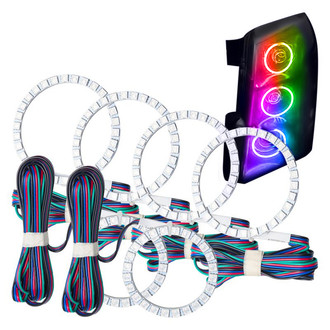 Oracle Lighting® - SMD ColorSHIFT Triple Halo Kit for Headlights