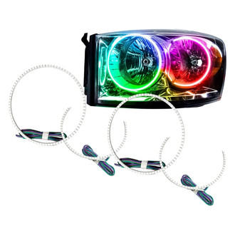 Oracle Lighting® - SMD ColorSHIFT Simple Dual Halo kit for Headlights