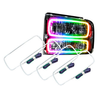 Oracle Lighting® - SMD ColorSHIFT Simple Dual Halo kit for Headlights