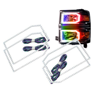 Oracle Lighting® - SMD ColorSHIFT Dual Halo kit for Headlights
