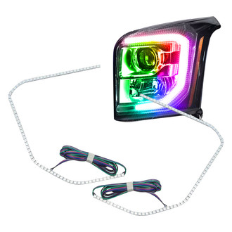 Oracle Lighting® - SMD ColorSHIFT Simple Halo Kit for Headlights