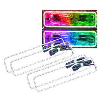 Oracle Lighting® - SMD ColorSHIFT BC1 Dual Halo kit for Headlights