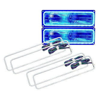 Oracle Lighting® - SMD ColorSHIFT BC1 Dual Halo kit for Headlights