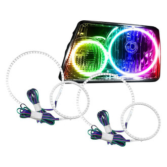 Oracle Lighting® - SMD ColorSHIFT BC1 Dual Halo kit for Headlights