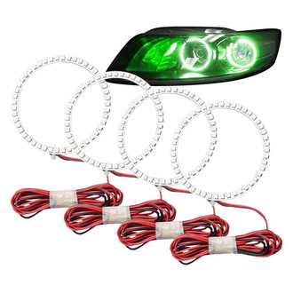 Oracle Lighting® - SMD Green Dual Halo kit for Headlights