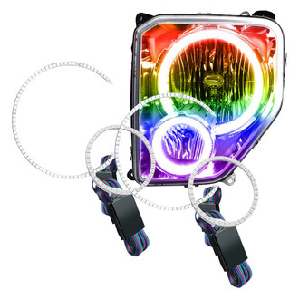 Oracle Lighting® - SMD ColorSHIFT BC1 Dual Halo kit for Headlights