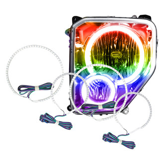 Oracle Lighting® - SMD ColorSHIFT Simple Dual Halo kit for Headlights