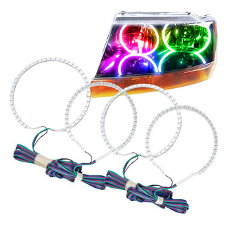 Oracle Lighting® - SMD ColorSHIFT Dual Halo kit for Headlights