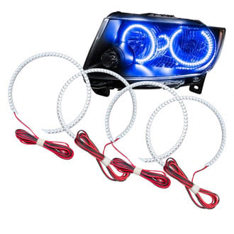 Oracle Lighting® - SMD Blue Dual Halo kit for Headlights