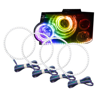Oracle Lighting® - SMD ColorSHIFT Dual Halo kit for Headlights