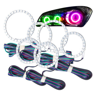 Oracle Lighting® - SMD ColorSHIFT Triple Halo Kit for Headlights
