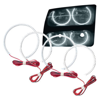 Oracle Lighting® - SMD 6000K White Dual Halo kit for Headlights