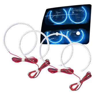 Oracle Lighting® - SMD Blue Dual Halo kit for Headlights