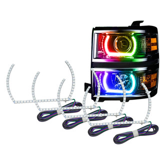 Oracle Lighting® - SMD ColorSHIFT Dual Halo kit for Headlights