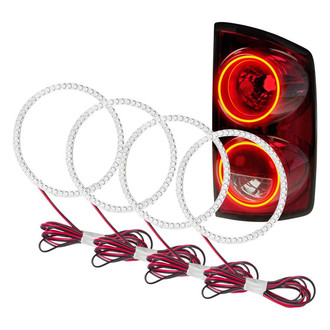 Oracle Lighting® - SMD Red Dual Halo Kit for Tail Lights