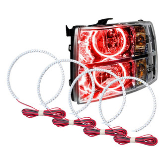 Oracle Lighting® - SMD Red Dual Halo kit for Headlights
