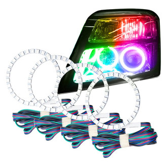 Oracle Lighting® - SMD ColorSHIFT BC1 Dual Halo kit for Headlights