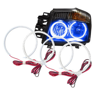 Oracle Lighting® - SMD Blue Dual Halo kit for Headlights