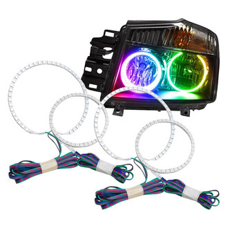 Oracle Lighting® - SMD ColorSHIFT Dual Halo kit for Headlights