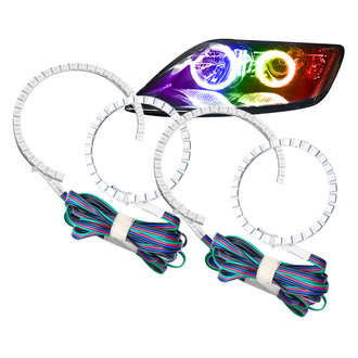 Oracle Lighting® - SMD ColorSHIFT Dual Halo kit for Headlights