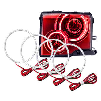 Oracle Lighting® - SMD Red Dual Halo kit for Headlights