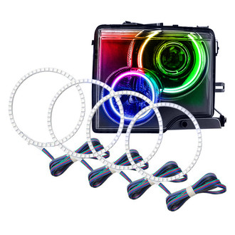 Oracle Lighting® - SMD ColorSHIFT Dual Halo kit for Headlights