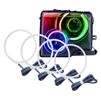 Oracle Lighting® - SMD ColorSHIFT BC1 Dual Halo kit for Headlights