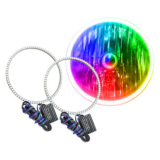Oracle Lighting® - SMD Waterproof ColorSHIFT BC1 Halo Kit for Headlights