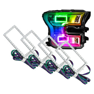 Oracle Lighting® - SMD ColorSHIFT Simple Dual Halo kit for Headlights