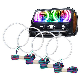 Oracle Lighting® - SMD ColorSHIFT Dual Halo kit for Headlights