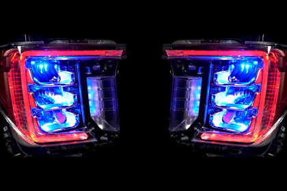 Oracle Lighting® - Demon Eye ColorSHIFT LED Headlights Upgrade Kit, Installation