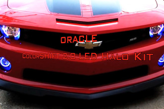 2012 Chevy Camaro with ColorSHIFT 2.0 Halo Headlights