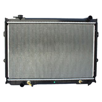 OSC Heat Transfer Products® - Downflow Engine Coolant Radiator with Transmission Oil Cooler
