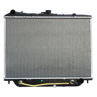 OSC Heat Transfer Products® - Downflow Engine Coolant Radiator with Transmission Oil Cooler