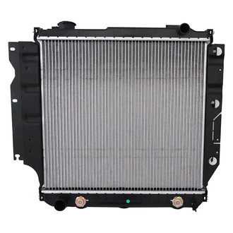OSC Heat Transfer Products® - Downflow Engine Coolant Radiator with Transmission Oil Cooler