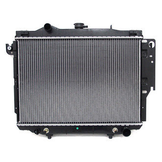 OSC Heat Transfer Products® - Downflow Engine Coolant Radiator with Transmission Oil Cooler