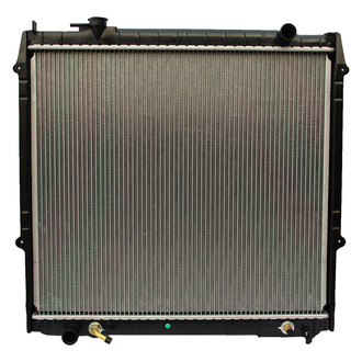 OSC Heat Transfer Products® - Downflow Engine Coolant Radiator with Transmission Oil Cooler