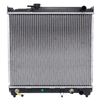OSC Heat Transfer Products® - Downflow Engine Coolant Radiator with Transmission Oil Cooler