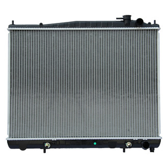 OSC Heat Transfer Products® - Downflow Engine Coolant Radiator with Transmission Oil Cooler