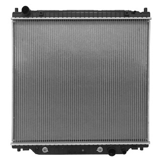 OSC Heat Transfer Products® - Downflow Engine Coolant Radiator with Transmission Oil Cooler