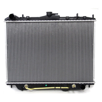 OSC Heat Transfer Products® - Downflow Engine Coolant Radiator with Transmission Oil Cooler
