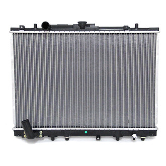 OSC Heat Transfer Products® - Downflow Engine Coolant Radiator with Transmission Oil Cooler