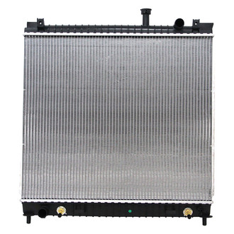 OSC Heat Transfer Products® - Downflow Engine Coolant Radiator with Transmission Oil Cooler