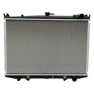 OSC Heat Transfer Products® - Downflow Engine Coolant Radiator with Transmission Oil Cooler